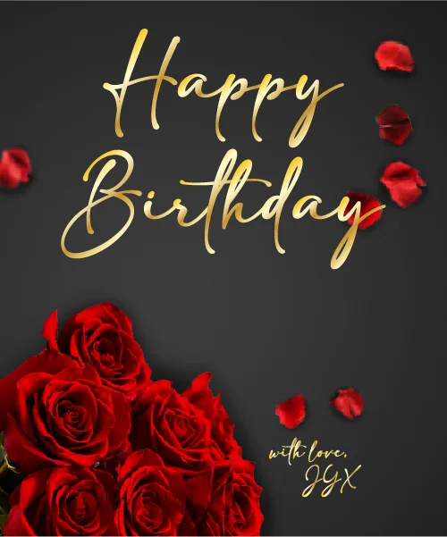 HAPPY BIRTHDAY
